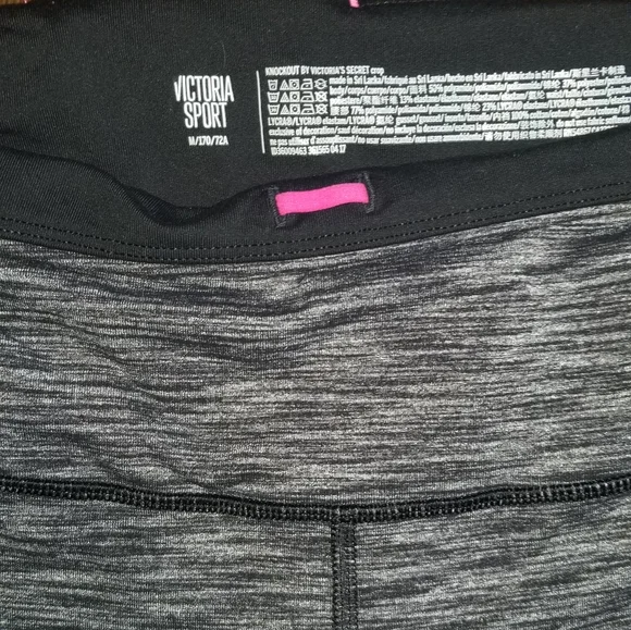 Victoria's Secret Sport Cropped Legging black, gray - Picture 3 of 3